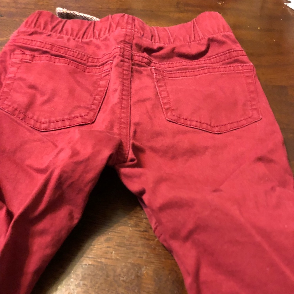 Red Jeggings - Picture 2 of 2
